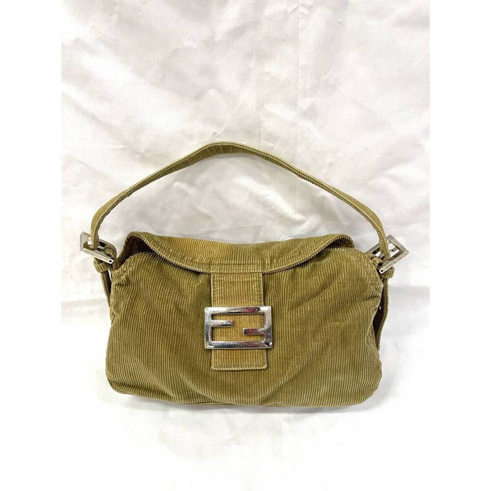 FENDI Mamma Bucket Corduroy Bag
